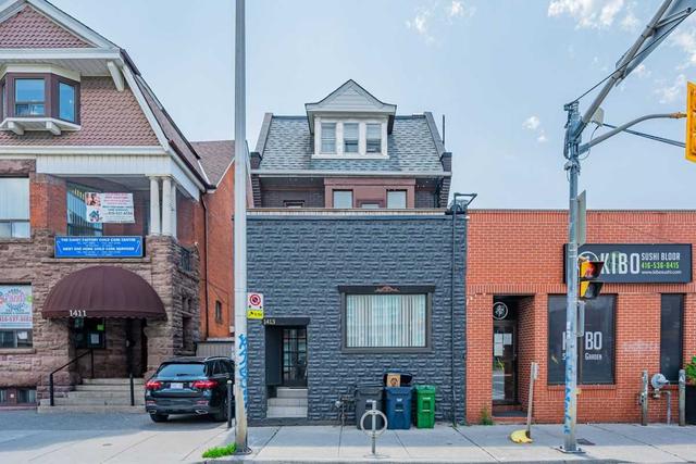 1413 Bloor St W, House attached with 5 bedrooms, 4 bathrooms and 0 parking in Toronto ON | Image 1