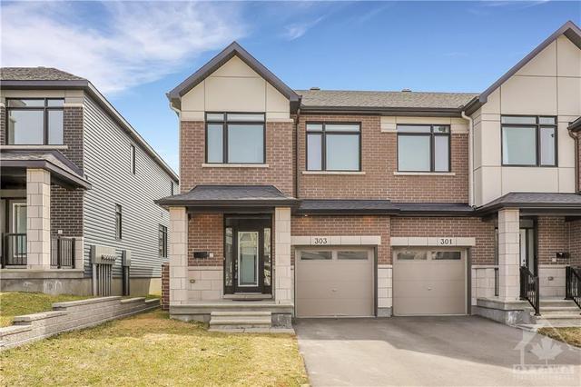 303 Broadridge Crescent, Townhouse with 3 bedrooms, 3 bathrooms and 3 parking in Ottawa ON | Image 1