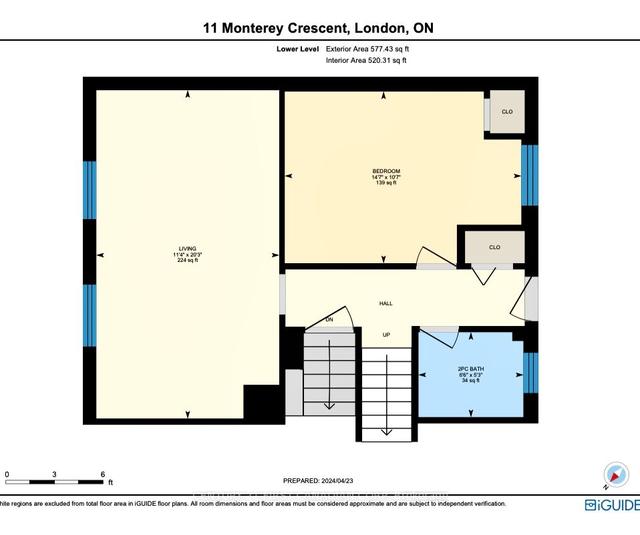 11 Monterey Cres, House detached with 3 bedrooms, 2 bathrooms and 5 parking in London ON | Image 32