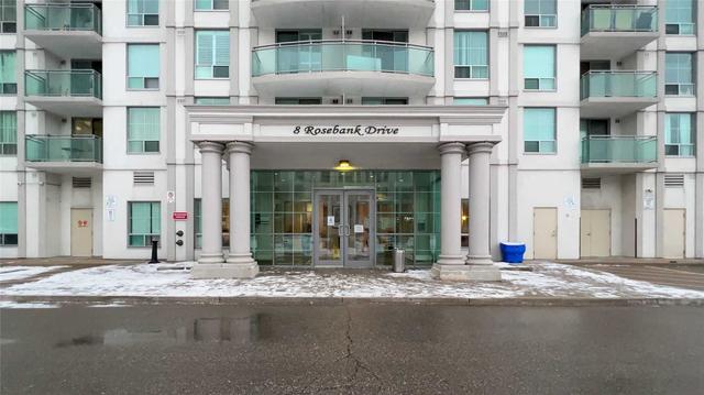 n - 8 Rosebank Dr, Condo with 1 bedrooms, 1 bathrooms and 1 parking in Toronto ON | Image 1