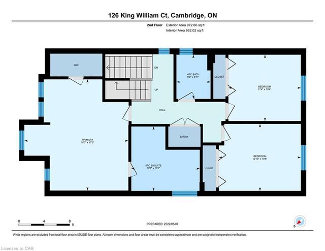 126 King William Court, House detached with 4 bedrooms, 3 bathrooms and 5 parking in Cambridge ON | Image 47