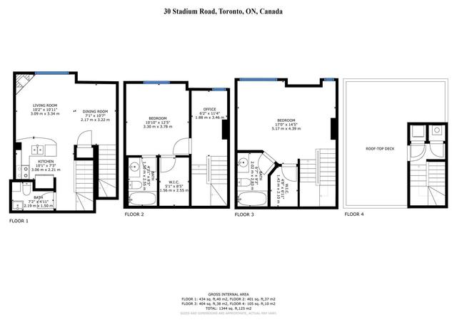 273 - 30 Stadium Rd, Townhouse with 2 bedrooms, 3 bathrooms and 1 parking in Toronto ON | Image 25