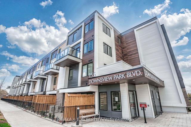 217 - 155 Downsview Park Blvd, Townhouse with 3 bedrooms, 3 bathrooms and 1 parking in Toronto ON | Image 1