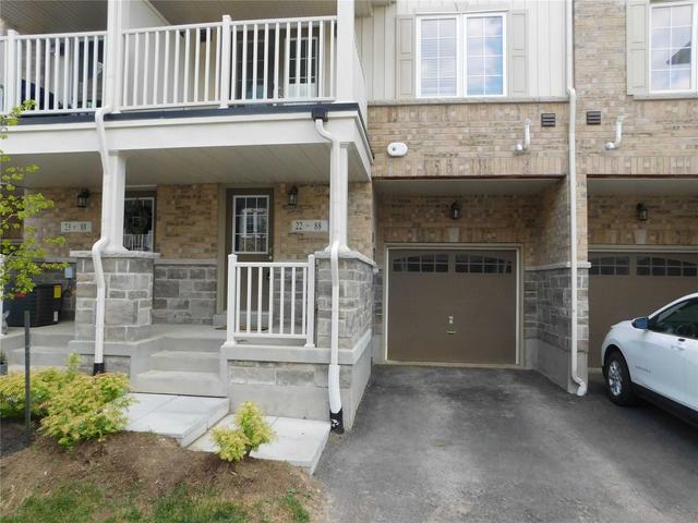 22 - 88 Decorso Dr, House attached with 2 bedrooms, 3 bathrooms and 2 parking in Guelph ON | Image 12