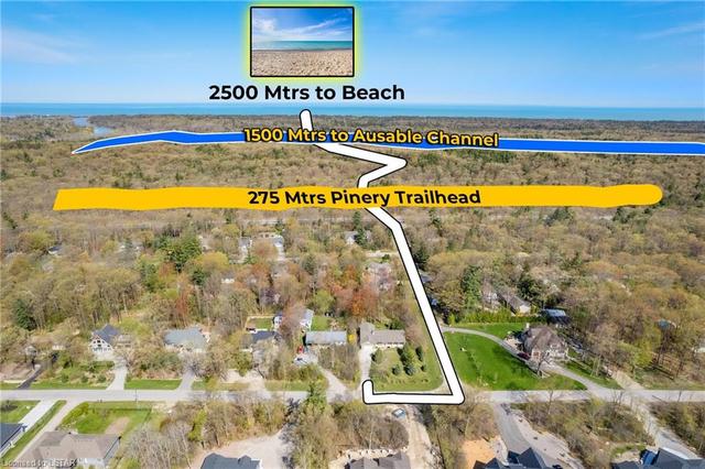 Such a great location: just far enough from downtown to provide that "away from it all" feeling, steps into the Pinery Park, but still close to everything you need in Grand Bend. | Image 34