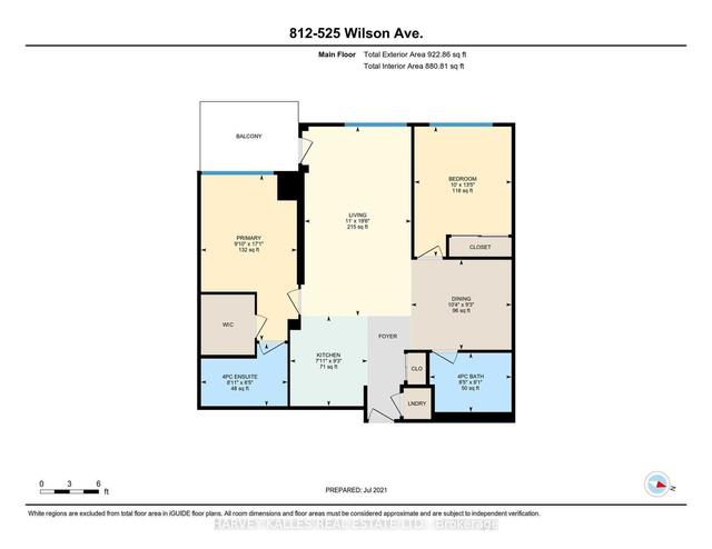 812 - 525 Wilson Ave, Condo with 2 bedrooms, 2 bathrooms and 1 parking in Toronto ON | Image 29