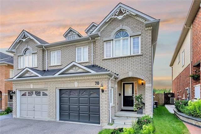 70 Atherton Ave, House semidetached with 3 bedrooms, 3 bathrooms and 1 parking in Ajax ON | Image 1