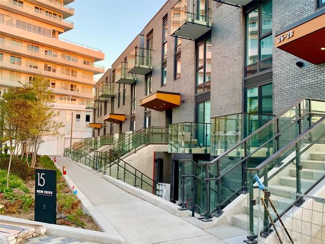 th 28 - 15 Brin Dr, Townhouse with 3 bedrooms, 2 bathrooms and 1 parking in Toronto ON | Image 1