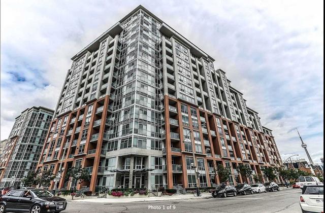 302 - 1 Shaw St, Condo with 1 bedrooms, 1 bathrooms and 1 parking in Toronto ON | Image 1