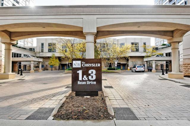 1113 - 3 Rean Dr, Condo with 1 bedrooms, 1 bathrooms and 1 parking in Toronto ON | Image 12