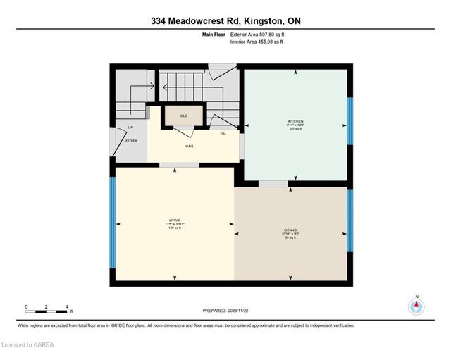 334 Meadowcrest Road, House semidetached with 3 bedrooms, 1 bathrooms and null parking in Kingston ON | Image 26