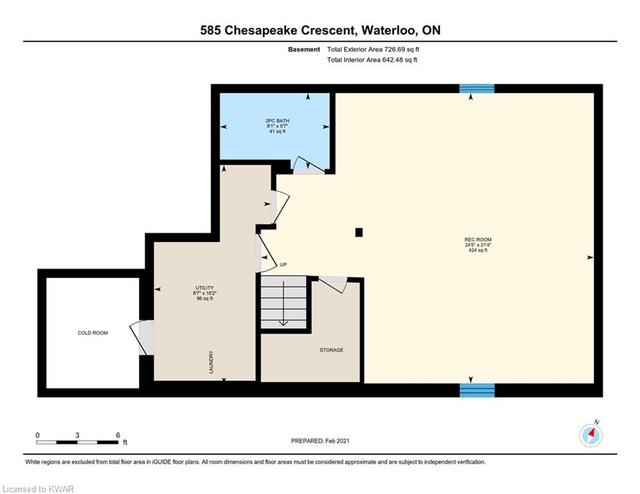 585 Chesapeake Crescent, House detached with 3 bedrooms, 2 bathrooms and 3 parking in Waterloo ON | Image 50
