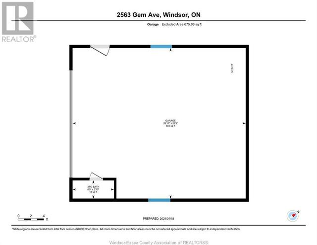 2563 Gem Avenue, House detached with 3 bedrooms, 2 bathrooms and null parking in Windsor ON | Image 32