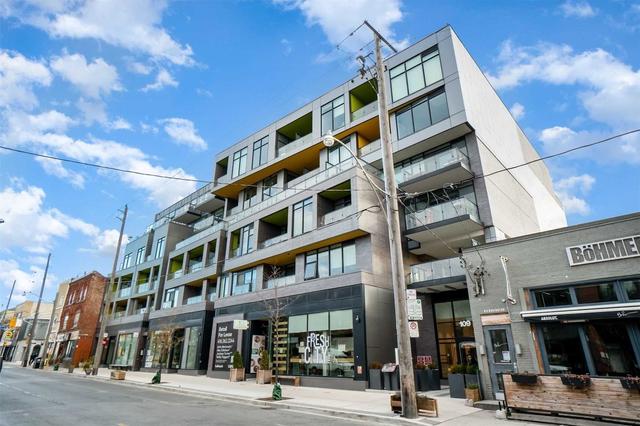 311 - 109 Ossington Ave, Condo with 1 bedrooms, 1 bathrooms and 0 parking in Toronto ON | Card Image