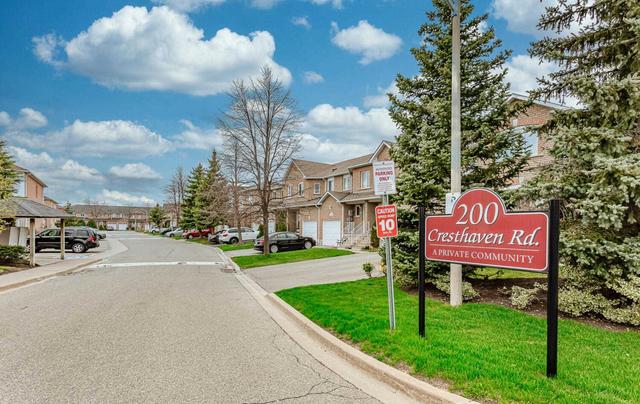 91 - 200 Cresthaven Rd, Townhouse with 3 bedrooms, 2 bathrooms and 2 parking in Brampton ON | Image 1