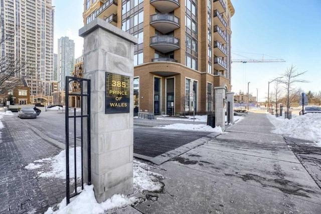 3509 - 385 Prince Of Wales Dr, Condo with 1 bedrooms, 2 bathrooms and 1 parking in Mississauga ON | Image 23
