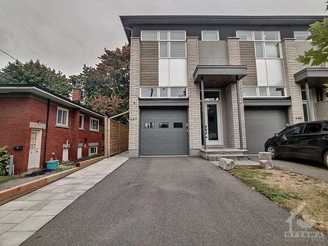 487 Mutual Street, Townhouse with 3 bedrooms, 4 bathrooms and 3 parking in Ottawa ON | Image 2