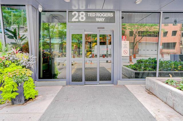 2902 - 28 Ted Rogers Way, Condo with 2 bedrooms, 1 bathrooms and 1 parking in Toronto ON | Image 23