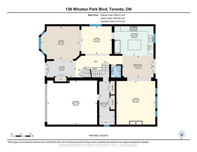138 Winston Park Blvd, House detached with 4 bedrooms, 4 bathrooms and 6 parking in Toronto ON | Image 32