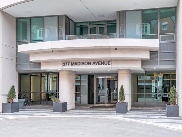 608 - 377 Madison Ave, Condo with 2 bedrooms, 2 bathrooms and 1 parking in Toronto ON | Card Image