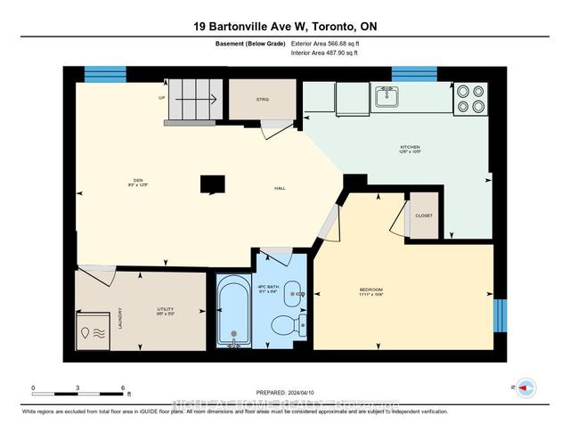 19 Bartonville Ave W, House detached with 3 bedrooms, 2 bathrooms and 1 parking in Toronto ON | Image 22