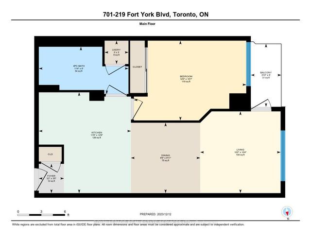701 - 219 Fort York Blvd, Condo with 1 bedrooms, 1 bathrooms and 1 parking in Toronto ON | Image 17