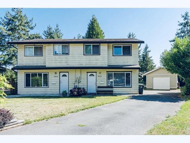 18296 Bayard Place, House attached with 3 bedrooms, 2 bathrooms and 5 parking in Surrey BC | Card Image