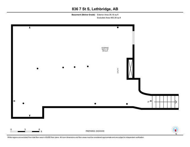 836 7 Street S, House detached with 3 bedrooms, 2 bathrooms and null parking in Lethbridge AB | Image 46