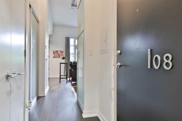 108 - 88 Colgate Ave, Condo with 1 bedrooms, 1 bathrooms and 1 parking in Toronto ON | Image 12