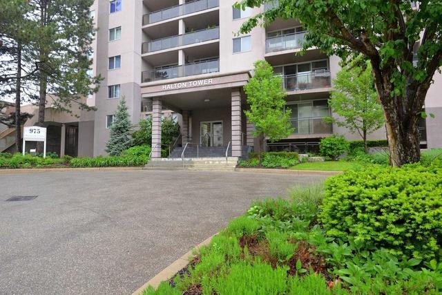 1608 - 975 Warwick Crt, Condo with 2 bedrooms, 1 bathrooms and 1 parking in Burlington ON | Image 23