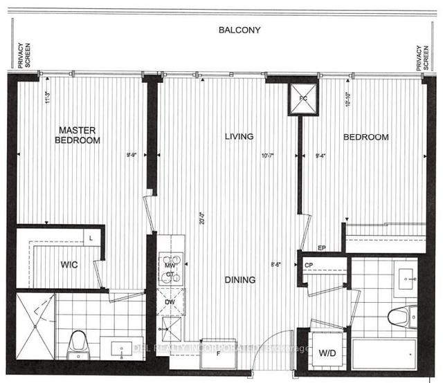 940 - 25 Adra Grado Way Way E, Condo with 2 bedrooms, 2 bathrooms and 1 parking in Toronto ON | Image 5