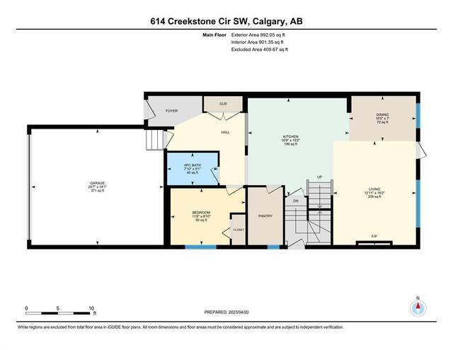 614 Creekstone Circle Sw, House detached with 7 bedrooms, 4 bathrooms and 6 parking in Calgary AB | Image 48
