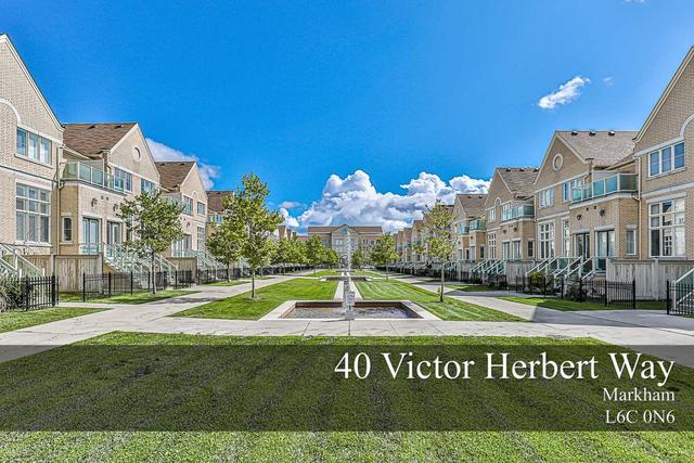 40 Victor Herbert Way, Townhouse with 4 bedrooms, 4 bathrooms and 2 parking in Markham ON | Image 12
