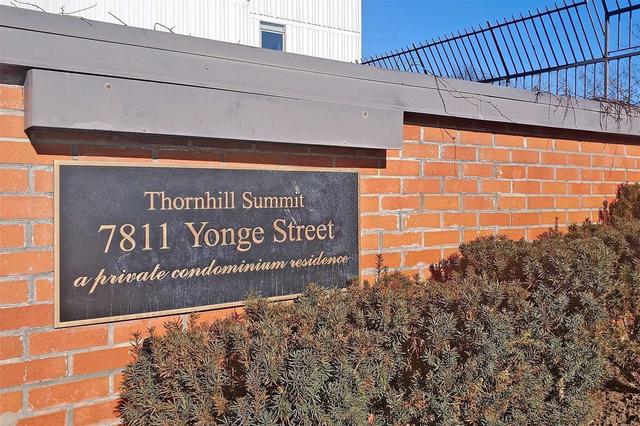 307 - 7811 Yonge St, Condo with 1 bedrooms, 1 bathrooms and 1 parking in Markham ON | Image 23