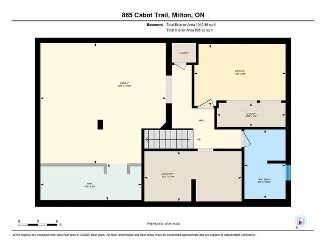 865 Cabot Tr, House detached with 3 bedrooms, 2 bathrooms and 5 parking in Milton ON | Image 28