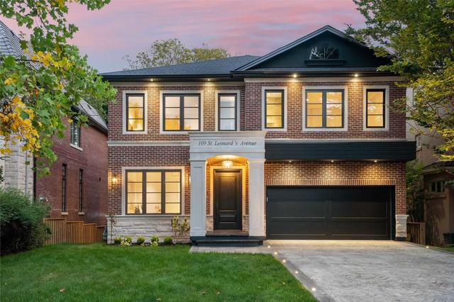 109 St Leonard's Ave, House detached with 4 bedrooms, 7 bathrooms and 6 parking in Toronto ON | Image 1