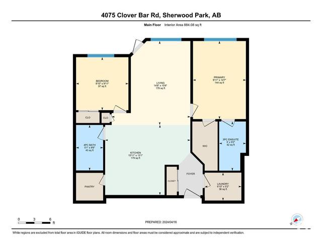 413 - 4075 Clover Bar Rd, Condo with 2 bedrooms, 2 bathrooms and 3 parking in Edmonton AB | Image 45