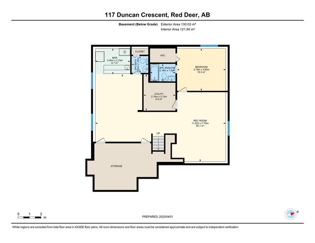 117 Duncan Crescent, House detached with 4 bedrooms, 3 bathrooms and 2 parking in Red Deer AB | Image 33