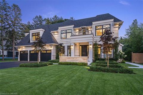 1238 Crawford Court, House detached with 5 bedrooms, 4 bathrooms and 10 parking in Oakville ON | Card Image