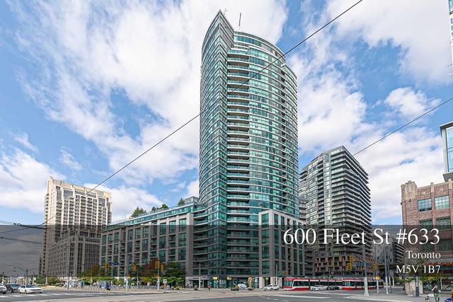 633 - 600 Fleet St, Condo with 0 bedrooms, 1 bathrooms and 0 parking in Toronto ON | Card Image
