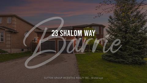 23 Shalom Way, Barrie, ON, L4N5X3 | Card Image