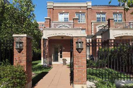 th 6 - 21 Burkebrook Pl, Townhouse with 3 bedrooms, 3 bathrooms and 2 parking in Toronto ON | Image 1