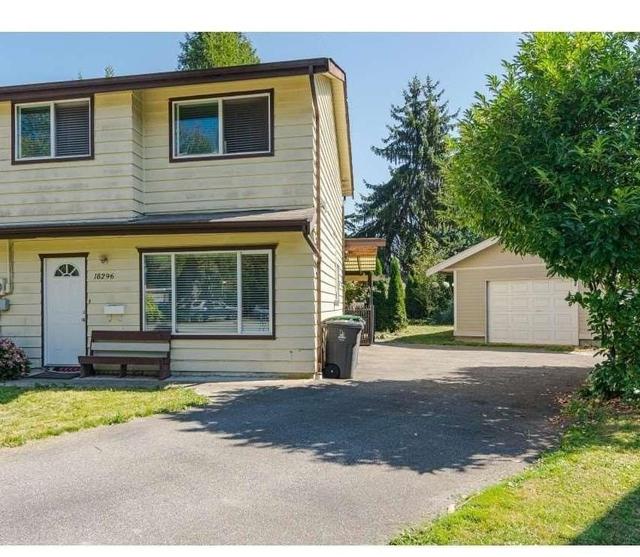 18296 Bayard Place, House attached with 3 bedrooms, 2 bathrooms and 5 parking in Surrey BC | Image 1