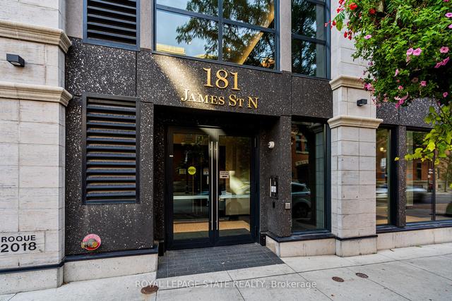 404 - 181 James St N, Condo with 2 bedrooms, 2 bathrooms and 1 parking in Hamilton ON | Image 12