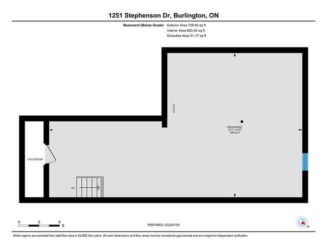 1251 Stephenson Drive, House attached with 3 bedrooms, 2 bathrooms and 2 parking in Burlington ON | Image 26