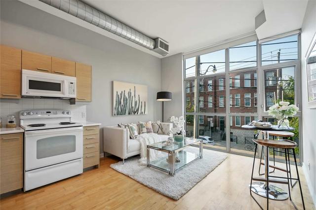 202 - 569 King St E, Condo with 1 bedrooms, 1 bathrooms and 0 parking in Toronto ON | Image 4
