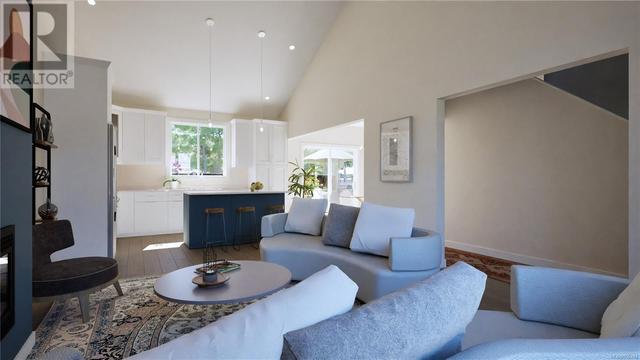 Open concept living area with vaulted ceilings. Renderings - for illustrative purposes only | Image 4