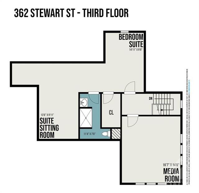 362 Stewart Street, House detached with 5 bedrooms, 4 bathrooms and 5 parking in Ottawa ON | Image 27
