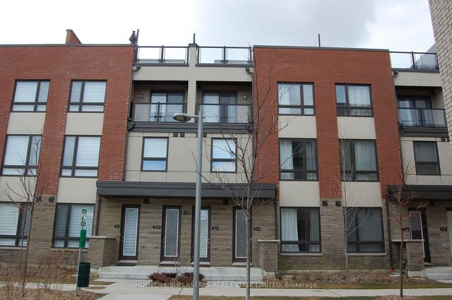 12 - 20 Woodstream Dr, Townhouse with 3 bedrooms, 3 bathrooms and 2 parking in Toronto ON | Image 1