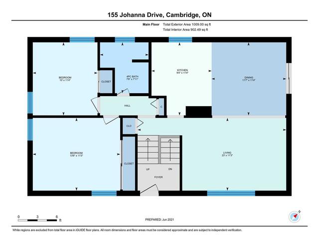 155 Johanna Dr, House detached with 2 bedrooms, 2 bathrooms and 5 parking in Cambridge ON | Image 33